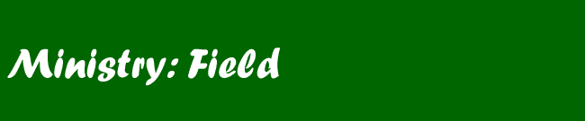Ministry: Field